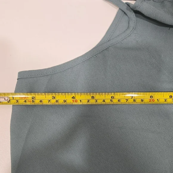 Papermoon Green Sleeveless Top **NWOT** - Picture 6 of 12